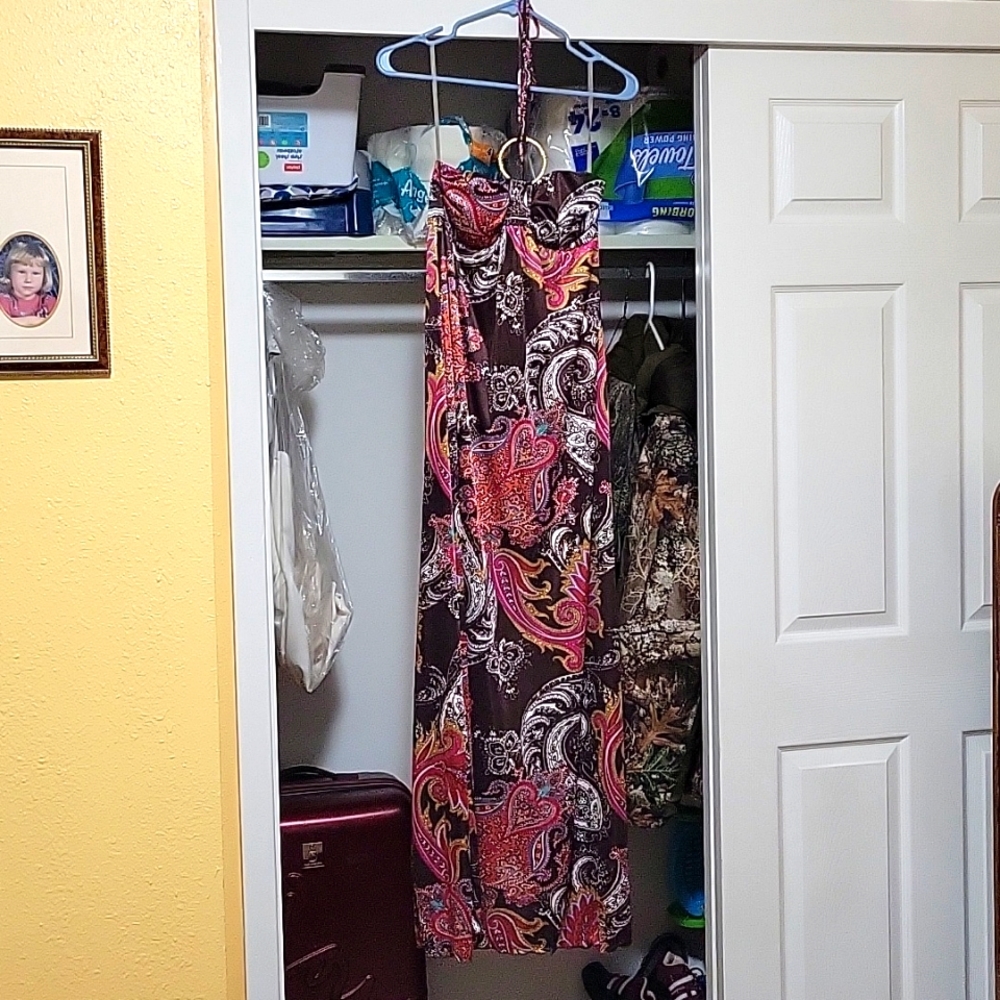 Studio Y Halter Top Maxi Dress